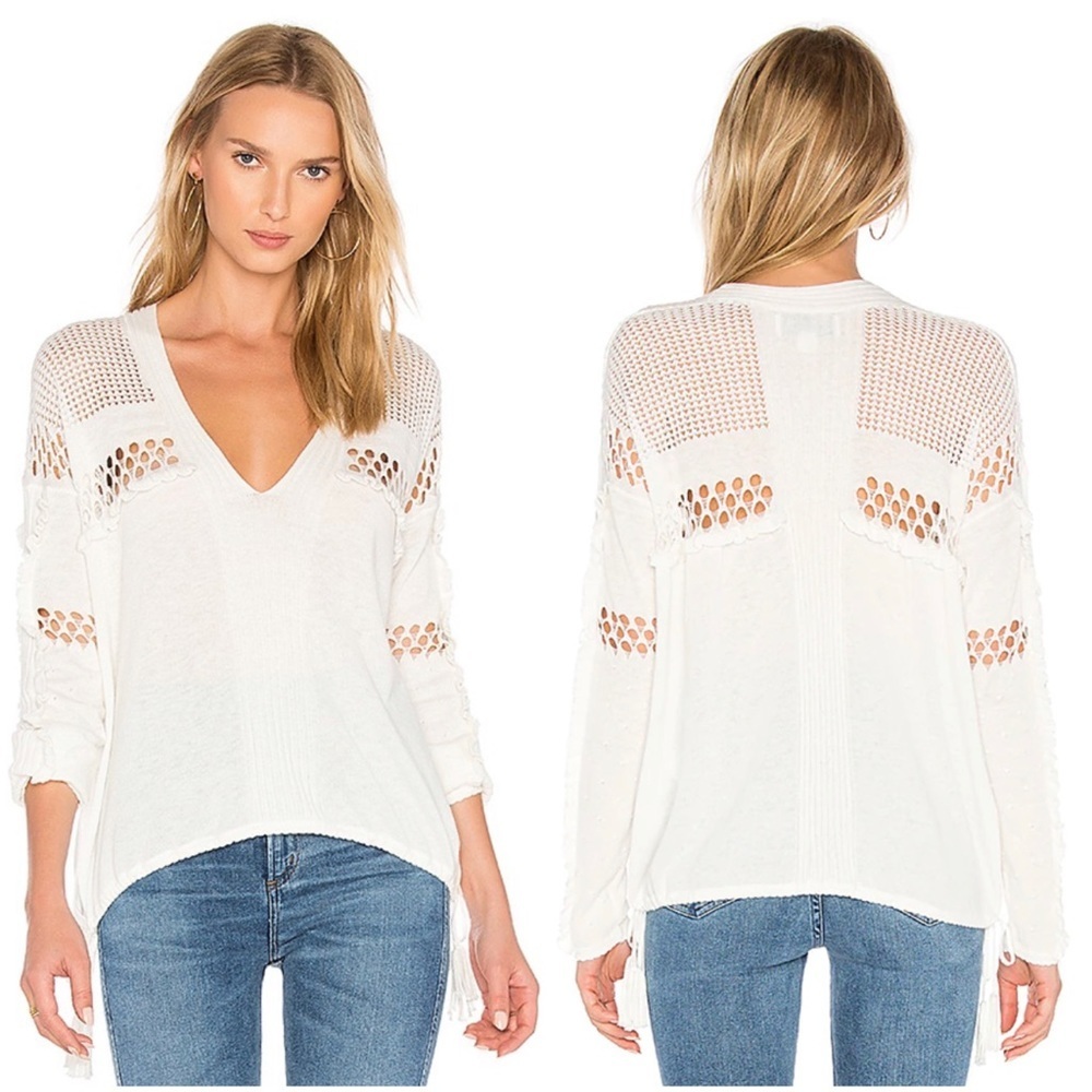 Wildfox Sold Sweater in Clean White